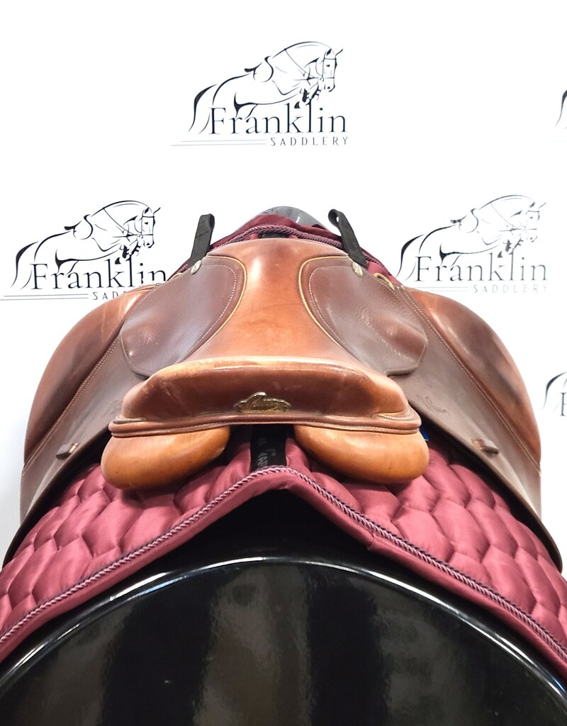 Pessoa Jumping Saddle 15.5" Seat Consignment #836