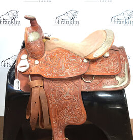 Buffalo Saddlery Western Show Saddle 16" Seat Consignment #837