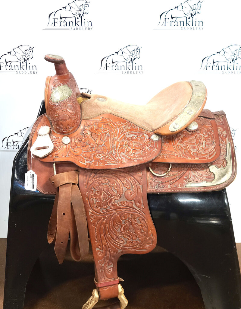 Buffalo Saddlery Western Show Saddle 16" Seat Consignment #837