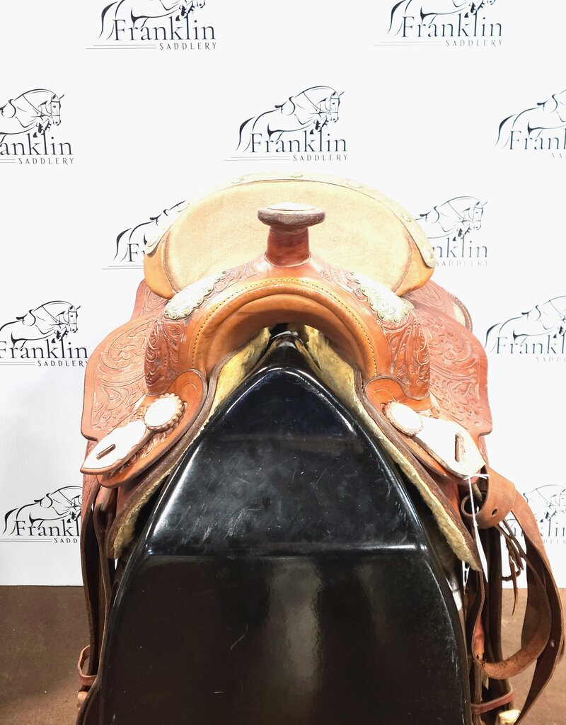 Buffalo Saddlery Western Show Saddle 16" Seat Consignment #837