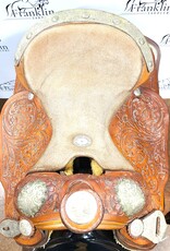 Buffalo Saddlery Western Show Saddle 16" Seat Consignment #837