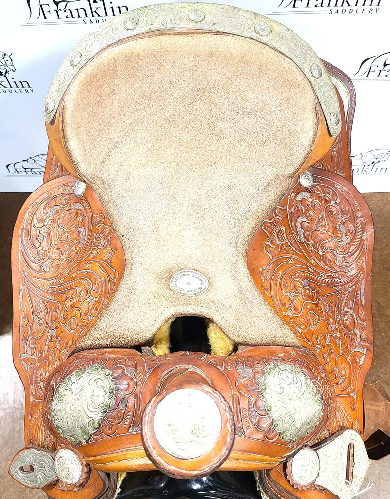 Buffalo Saddlery Western Show Saddle 16" Seat Consignment #837