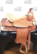 Buffalo Saddlery Western Show Saddle 16" Seat Consignment #837
