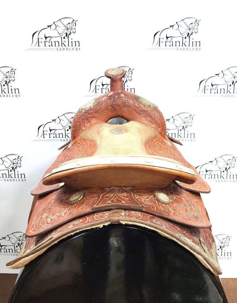 Buffalo Saddlery Western Show Saddle 16" Seat Consignment #837