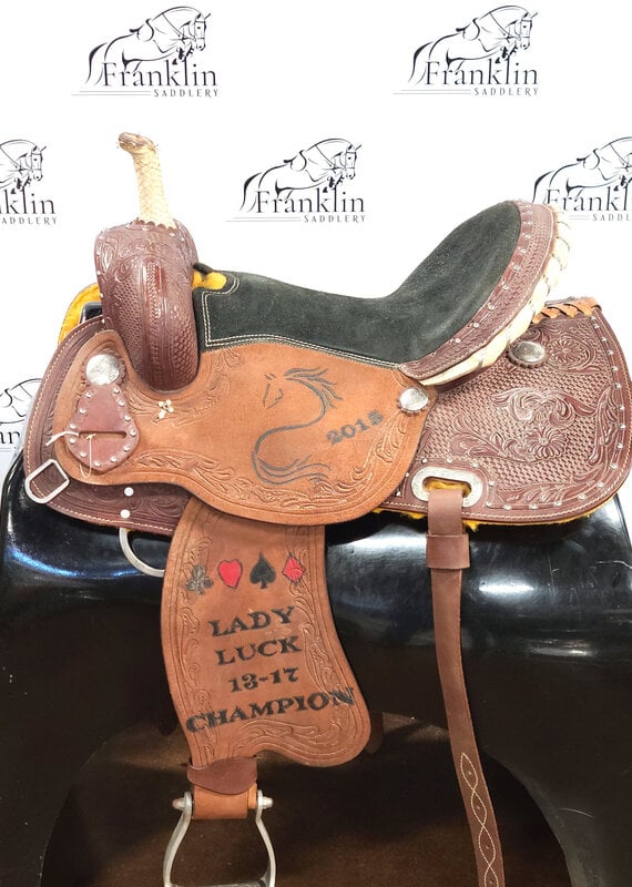 Western Trophy Saddle 16" Seat Consignment #838