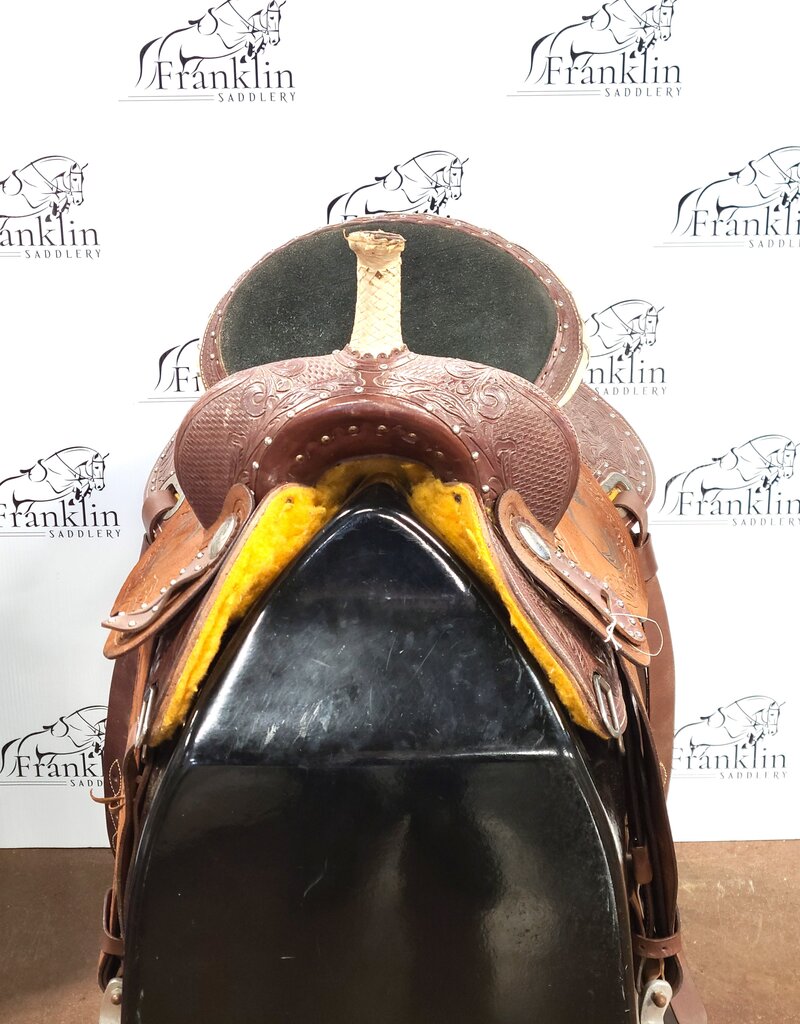 Western Trophy Saddle 16" Seat Consignment #838