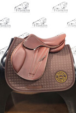 Butet Butet Premium Integrated L 15" Seat 1.5 Flap Standard Tree Gold Saddle