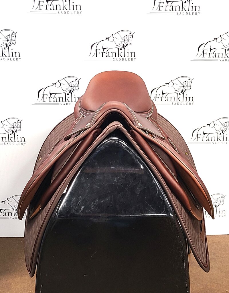 Butet Butet Premium Integrated L 15" Seat 1.5 Flap Standard Tree Gold Saddle