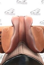Butet Butet Premium Integrated L 15" Seat 1.5 Flap Standard Tree Gold Saddle