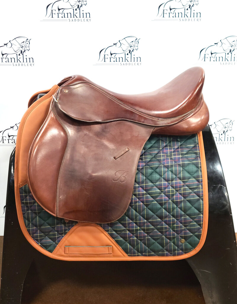 Bates Caprilli Close Contact Saddle 19" Seat Wide Tree Consignment #842