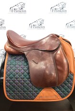 Bates Caprilli Close Contact Saddle 19" Seat Wide Tree Consignment #842