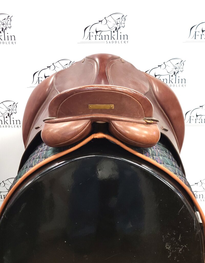 Bates Caprilli Close Contact Saddle 19" Seat Wide Tree Consignment #842