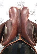 Bates Caprilli Close Contact Saddle 19" Seat Wide Tree Consignment #842