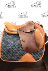 Beval Jumping Saddle 17.5" Seat Consignment #848