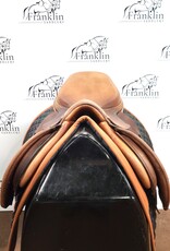 Pessoa Jumping Saddle 17" Seat Consignment #847