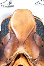 Pessoa Jumping Saddle 17" Seat Consignment #847