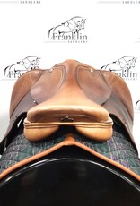 Pessoa Jumping Saddle 17" Seat Consignment #847