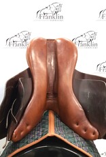 Pessoa Jumping Saddle 17" Seat Consignment #847