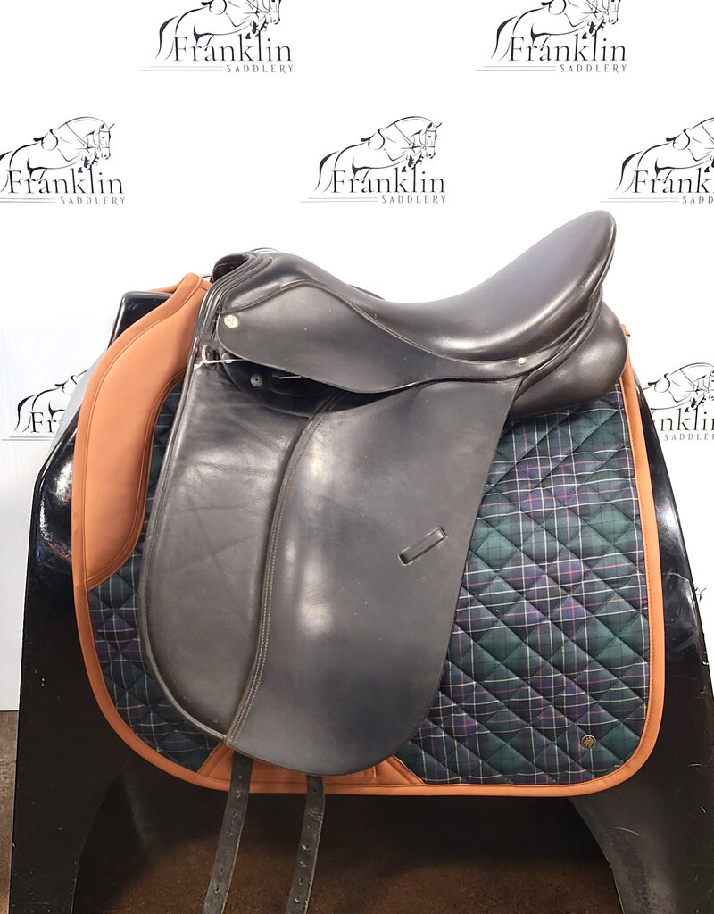 KFD Dressage Saddle 18.5" Seat Wide Tree Consignment #844