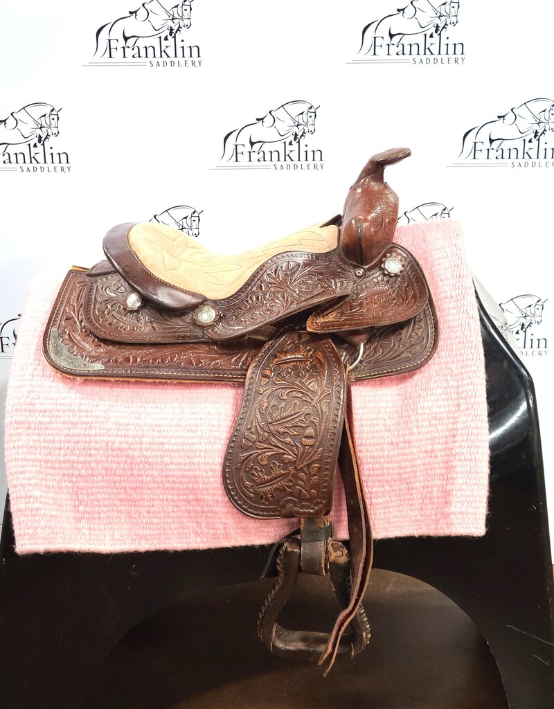 Youth Western Saddle 12.5" Seat Consignment #845