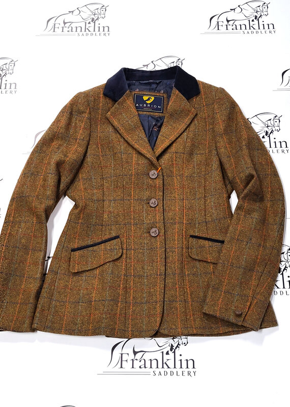 Aubrion Aubrion Women's Saratoga Show Jacket Rust Check