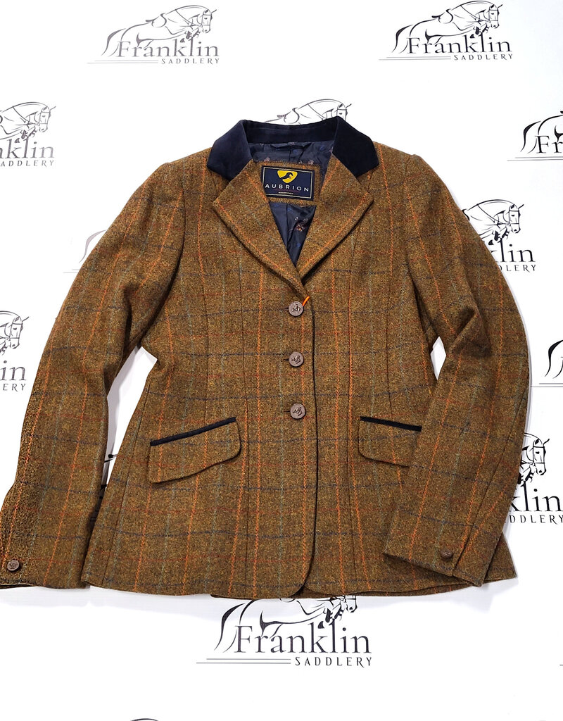 Aubrion Aubrion Women's Saratoga Show Jacket Rust Check