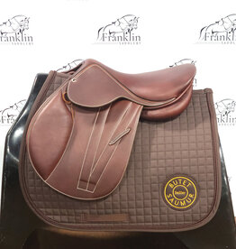 Butet Butet Premium Integrated L 15.5" Seat 1.5 Flap Standard Tree Gold Saddle