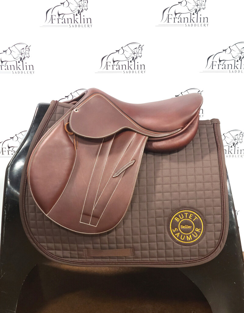 Butet Butet Premium Integrated L 15.5" Seat 1.5 Flap Standard Tree Gold Saddle