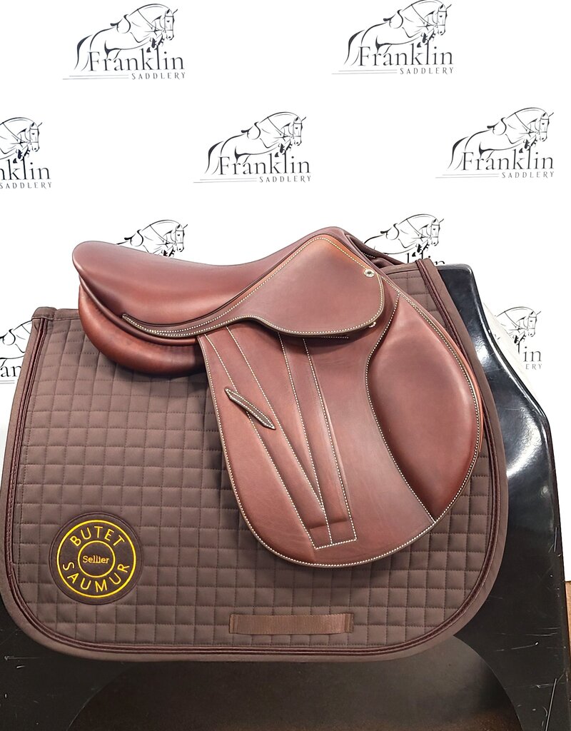 Butet Butet Premium Integrated L 15.5" Seat 1.5 Flap Standard Tree Gold Saddle