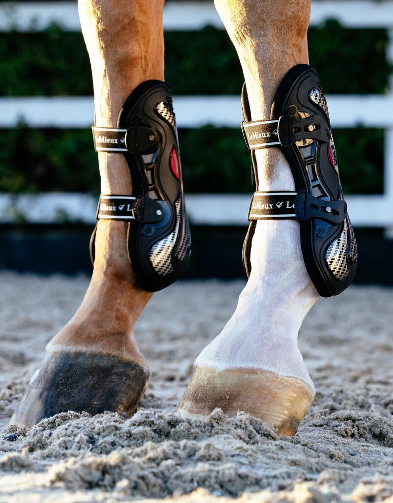 LeMieux LeMieux EXO Flex Tendon Boots Black/Silver Medium