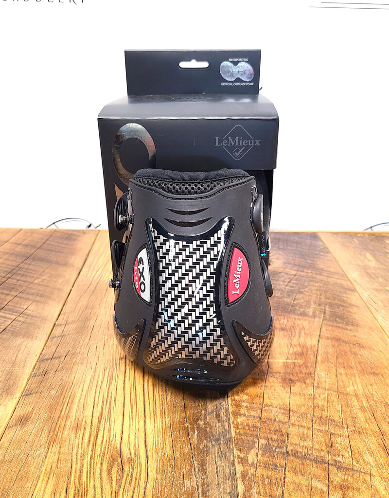 LeMieux LeMieux EXO Flex Ankle Boots Black/Silver Medium