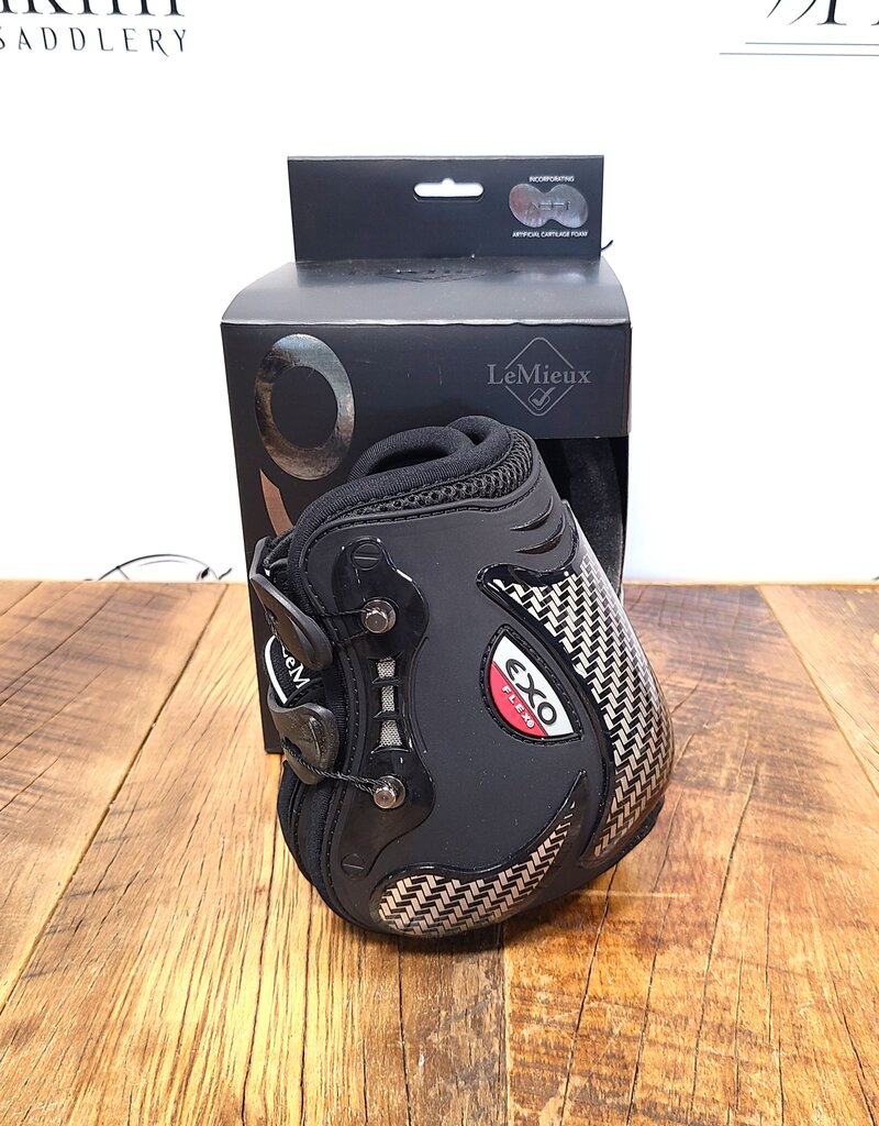 LeMieux LeMieux EXO Flex Ankle Boots Black/Silver Medium