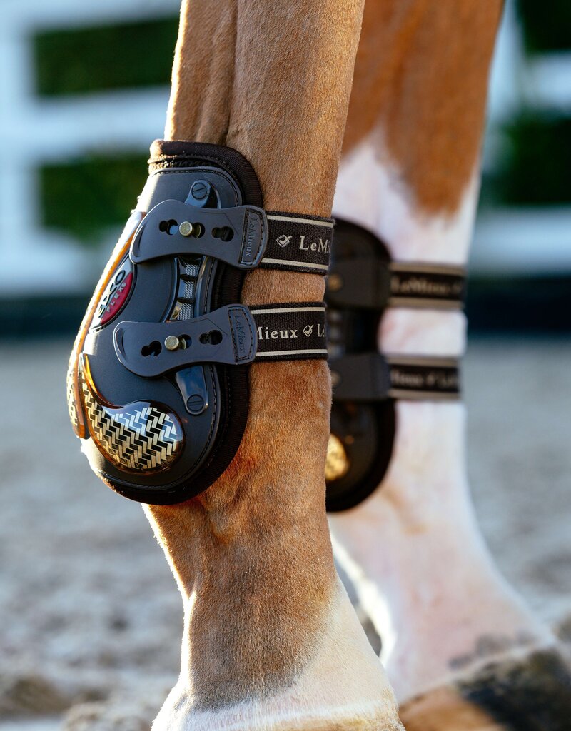 LeMieux LeMieux EXO Flex Ankle Boots Black/Silver Medium