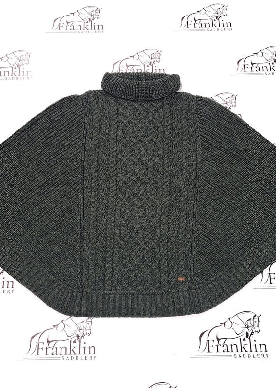 Dubarry Dubarry Kilronan Women's Irish Knit Merino Poncho
