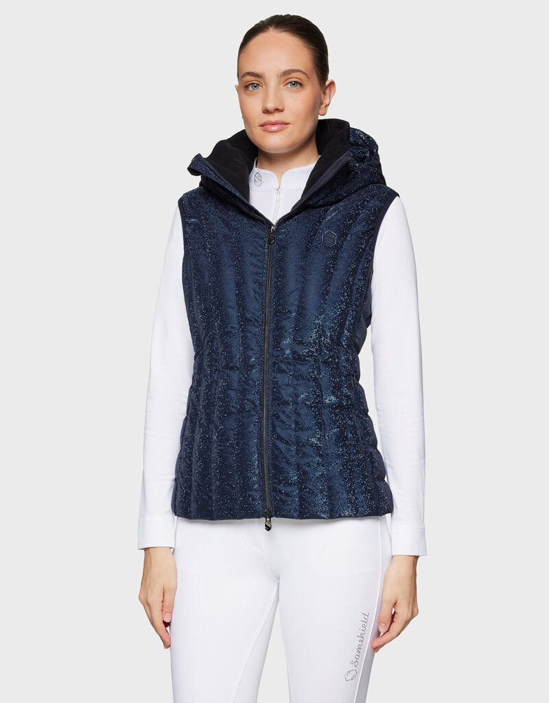 Samshield Samshield Ladies Chamonix Ice Light Puffer Vest Navy