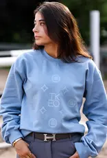 TKEQ TKEQ Printed Pullover Monogram Iced Out