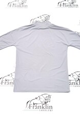 The Tailored Sportsman The Tailored Sportsman Mock Neck Short Sleeve Sun Shirt Grey Skies