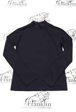 The Tailored Sportsman The Tailored Sportsman Mock Neck Long Sleeve Sun Shirt Black