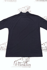 The Tailored Sportsman The Tailored Sportsman Mock Neck Long Sleeve Sun Shirt Black