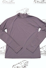 The Tailored Sportsman The Tailored Sportsman Mock Neck Long Sleeve Sun Shirt Ash