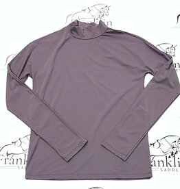 The Tailored Sportsman The Tailored Sportsman Mock Neck Long Sleeve Sun Shirt Ash