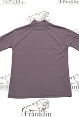 The Tailored Sportsman The Tailored Sportsman Mock Neck Long Sleeve Sun Shirt Ash