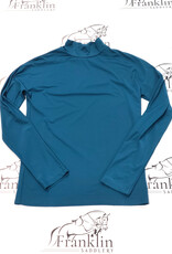 The Tailored Sportsman The Tailored Sportsman Mock Neck Long Sleeve Sun Shirt Dark Slate