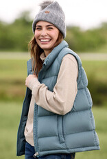 Ariat Ariat Women's UltraPuff Down Vest Steel Sage