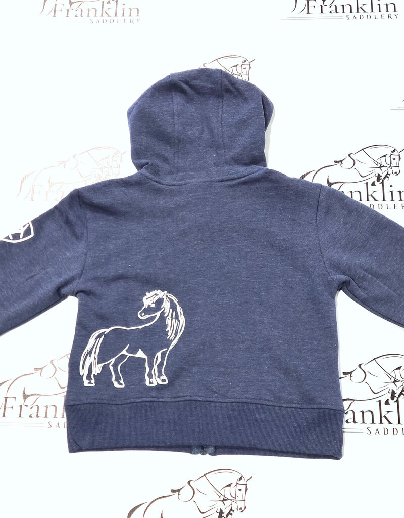 Ariat Ariat Youth Spiffy Full Zip Sweatshirt Navy Heather