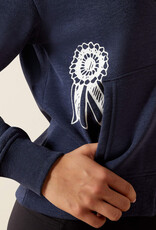 Ariat Ariat Youth Spiffy Full Zip Sweatshirt Navy Heather