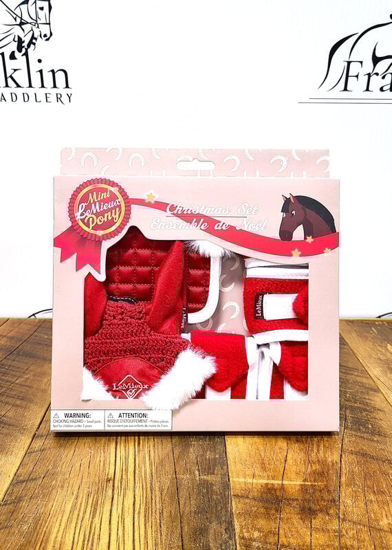 LeMieux LeMieux Toy Pony Christmas Set Red and White