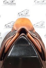 Butet M 17.5" Seat 2.5 Flap Gold Saddle Consignment #851
