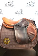 Butet M 17.5" Seat 2.5 Flap Gold Saddle Consignment #851