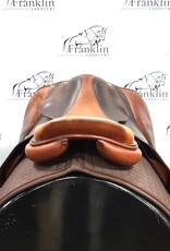 Butet M 17.5" Seat 2.5 Flap Gold Saddle Consignment #851